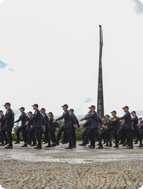 Foto aérea da rodoviária
